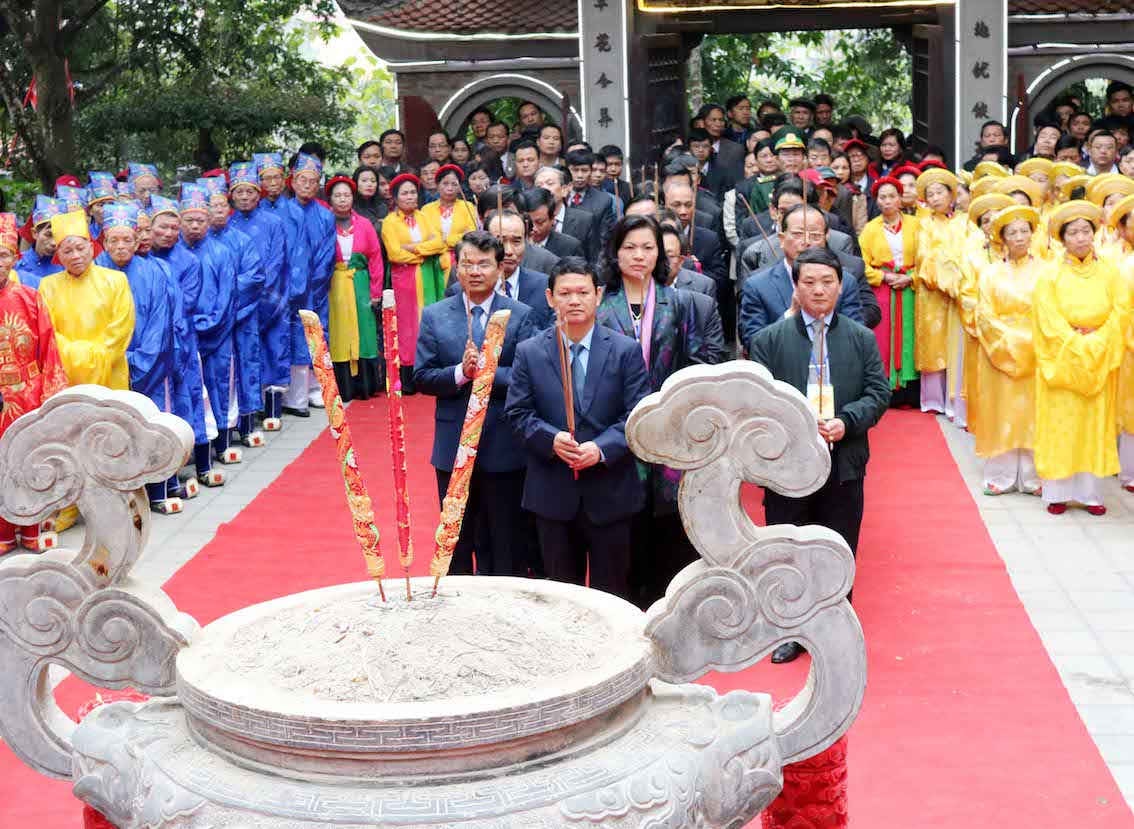 Lào Cai Đền Thượng được công nhận là di sản văn hóa phi vật thể quốc gia