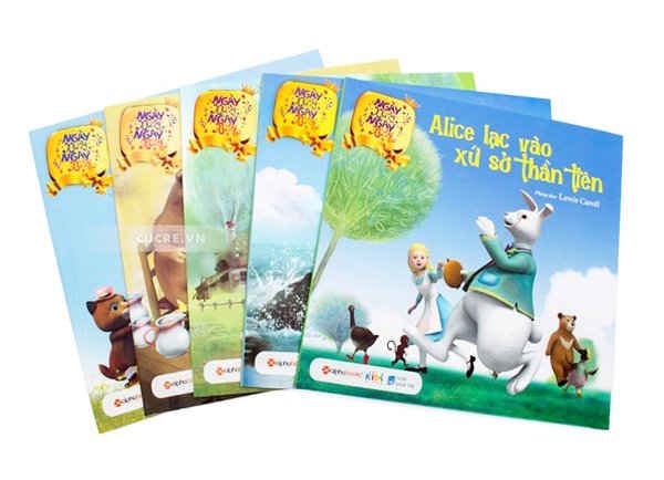 Mảng sách thiếu nhi của Alpha Books được nhiều bạn đọc chú ý