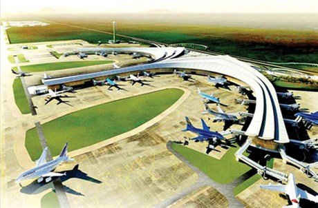 Mô hình sân bay Long Thành 