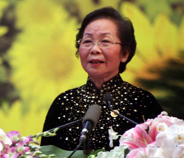 Phó Chủ tịch nước Nguyễn Thị Doan 