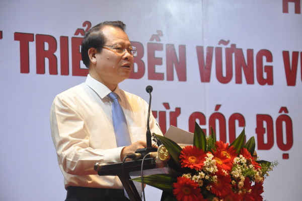 Ủy viên Trung ương Đảng, Phó Thủ tướng Chính phủ, Trưởng Ban Chỉ đạo Tây Nam Bộ Vũ Văn Ninh phát biểu chỉ đạo tại Hội nghị 