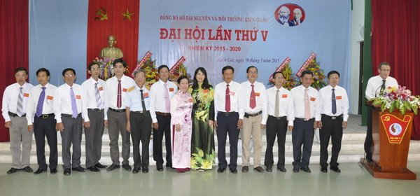 BCH Đảng bộ Sở TN&MT tỉnh Kiên Giang nhiệm kỳ V ra mắt 