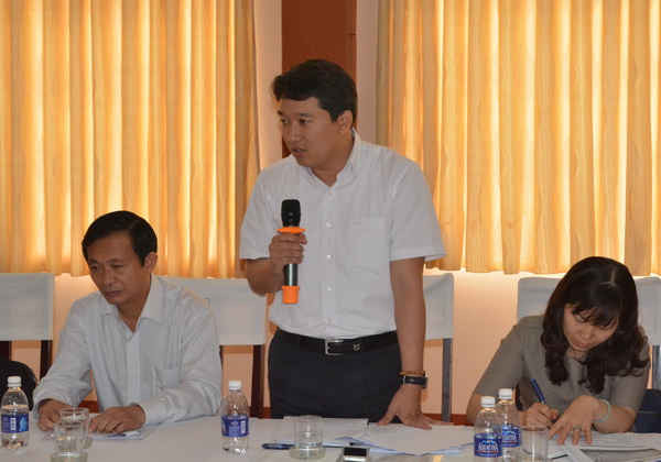 Ông Nguyễn Hải Ninh – Phó Chủ tịch UBND tỉnh Đắk Lắk phát biểu ý kiến thảo luận