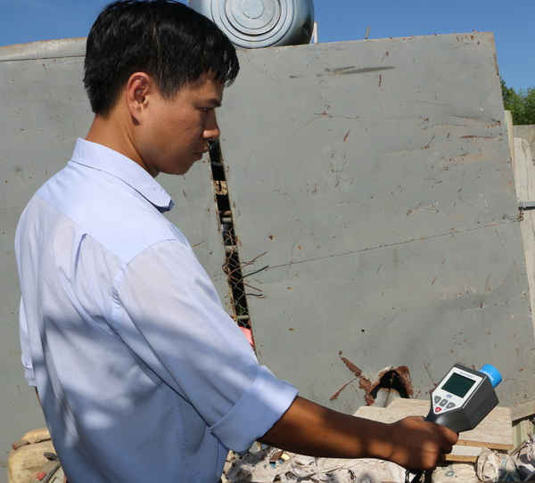 Lực lượng chức năng tổ chức tìm kiếm nguồn phóng xạ thất lạc tại huyện Tân Thành (tỉnh BR-VT)