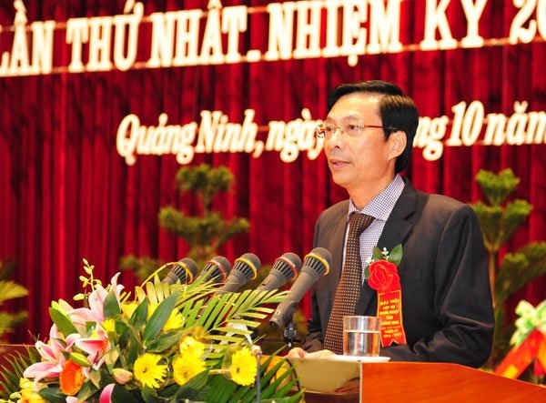 Ông Nguyễn Văn Đọc, tân Bí thư Tỉnh ủy Quảng Ninh 
