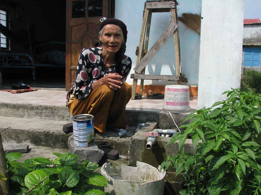 Hơn 250 hộ dân tái định cư ở phường Hòa Hải đang phải dùng nước giếng khoan