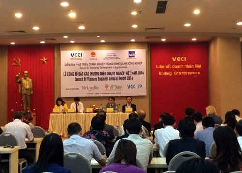 Lễ công bố báo cáo thường niên DN Việt Nam năm 2014