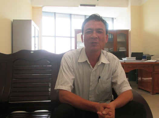 Ông Nguyễn Hồng Lam- Phó Ban QL Dự án Ngàn Trươi- Cẩm Trang cho rằng hoạt động khai thác đất tràn lan do sự quản lý thiếu chặt chẽ của chính quyền