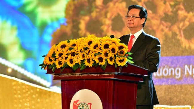 Thủ tướng Chính phủ Nguyễn Tấn Dũng phát biểu tại Lễ kỷ niệm 
