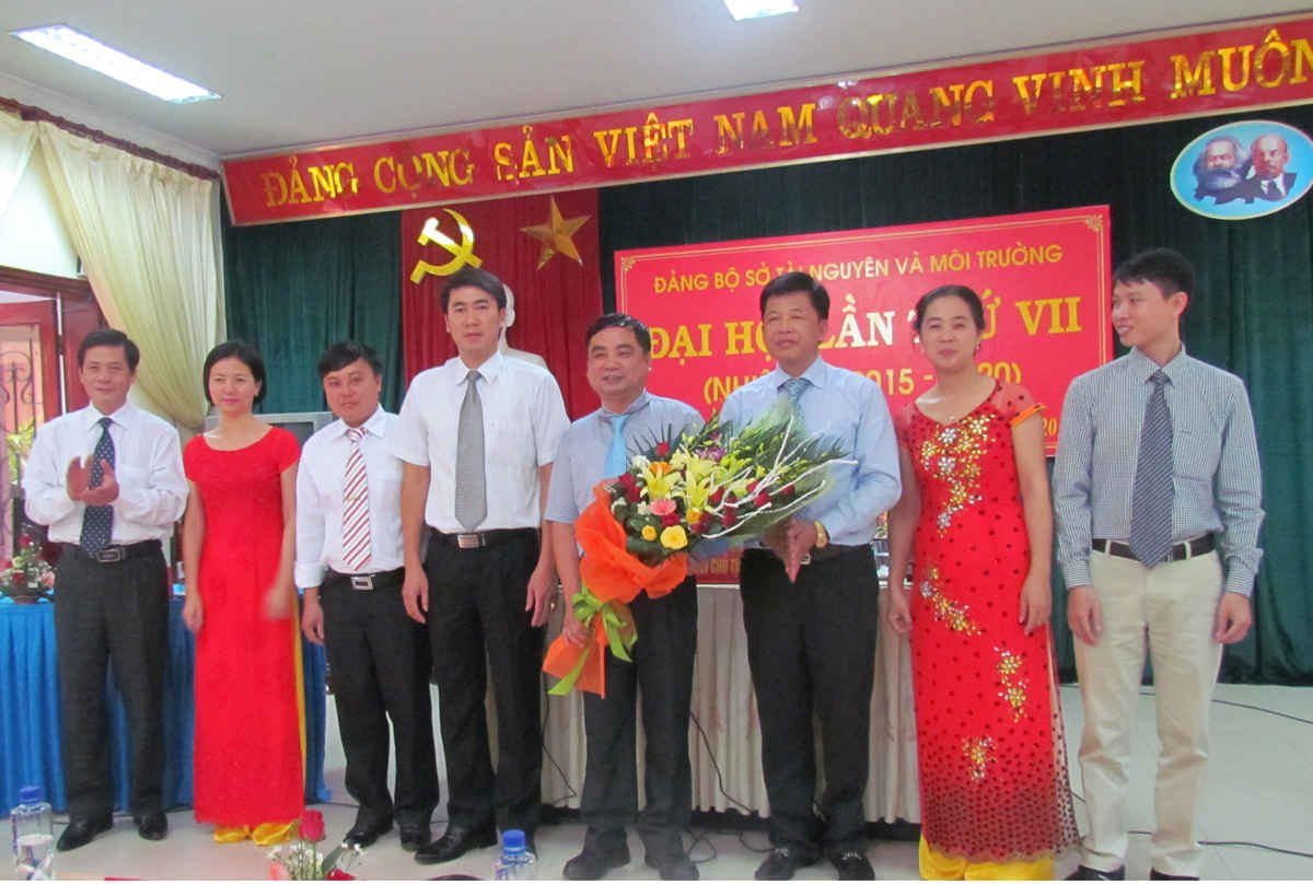 Ban chấp hành khóa VII Sở TN&MT tỉnh Điện Biên ra mắt đại hội