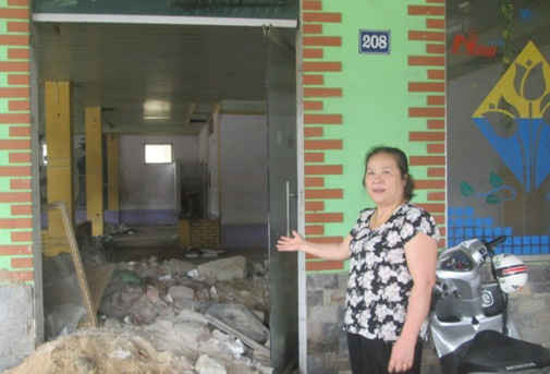 Khu vực đất đang xảy ra tranh chấp nhưng UBND phường Tân Giang vẫn xác thực cho cá nhân chuyển nhượng