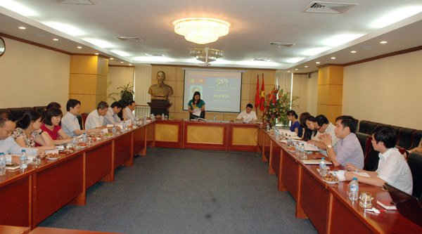 Đồng chí Nguyễn Thị Phương Hoa, Ủy viên Ban cán sự Đảng, Thứ trưởng Bộ TN&MT phát biểu chỉ đạo Đại hội