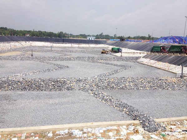  Công trình xử lý rác thải theo công nghệ chôn lấp bán hiếu khí Fukuoka - Nhật Bản tại Khu xử lý chất thải Xuân Sơn, Sơn Tây, Hà Nội