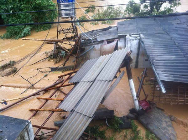 Cơn bão số 1 gây thiệt hại nặng ở Sơn La