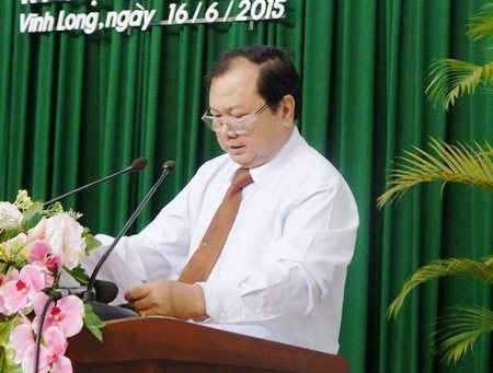 Tân Chủ tịch UBND tỉnh Vĩnh Long Nguyễn Văn Quang