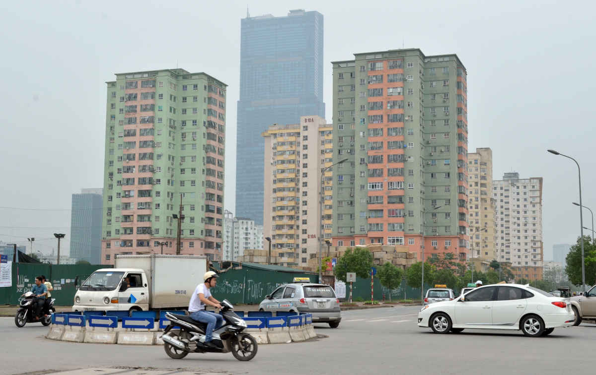 Chương trình nhà ở xã hội tại Hà Nội còn nhiều hạn chế trong việc triển khai theo kế hoạch và mục tiêu đến năm 2015. Ảnh: Hoàng Minh