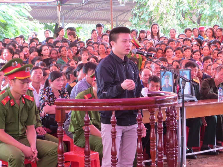 Phiên tòa xét xử lưu động tại xã Ia Kla, huyện Đức Cơ, Gia Lai
