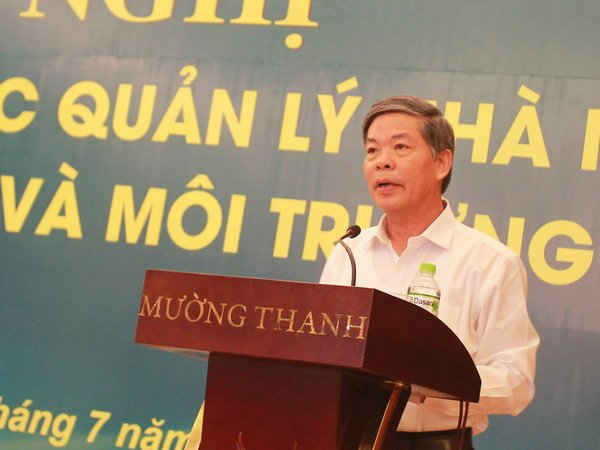 Bộ trưởng Nguyễn Minh Quang phát biểu chỉ đạo Hội nghị 