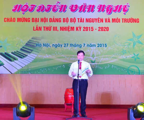 Ông Dương Trung Thành – Ủy viên Ban chấp hành Công đoàn Việt Nam, Phó chủ tịch thường trực công đoàn Bộ TN&MT 