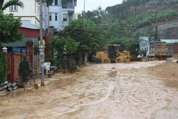 Hiện Quảng Ninh đang dồn sức khắc phục hậu quả đợt mưa lũ lịch sử. Ảnh: Văn Nguyễn