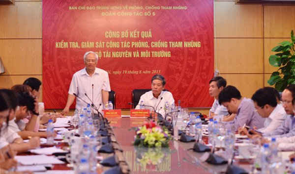 Phó Chủ tịch Quốc hội Uông Chung Lưu khẳng định ủng hộ Bộ TN&MT trong việc kiện toàn đội ngũ Thanh tra ngành Tài nguyên và Môi trường