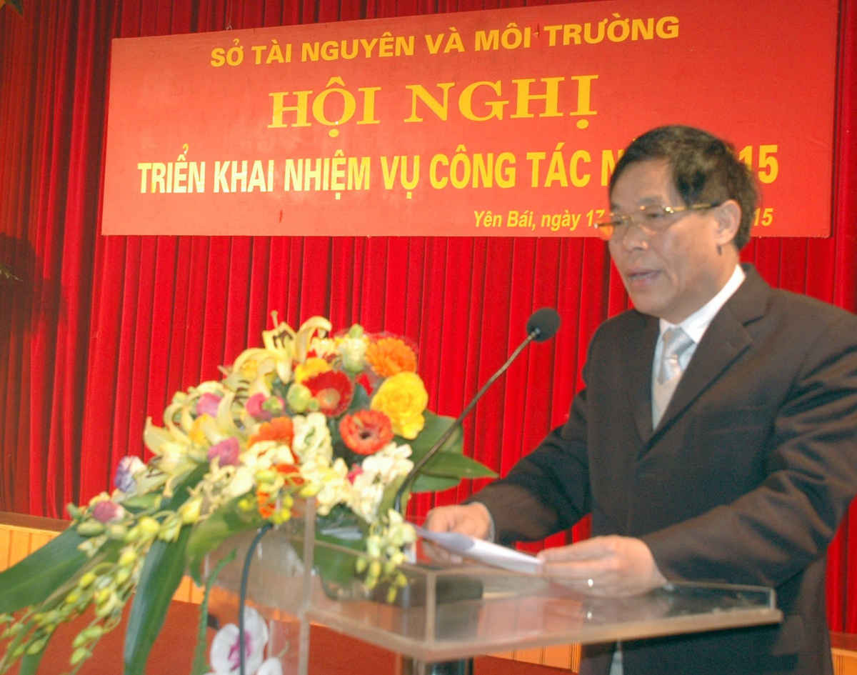 Ông Nguyễn Văn Khánh – Giám đốc Sở TN&MT Yên Bái
