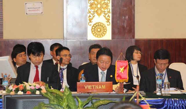 Thứ trưởng Trần Hồng Hà và đoàn Việt Nam tại AMMin 5