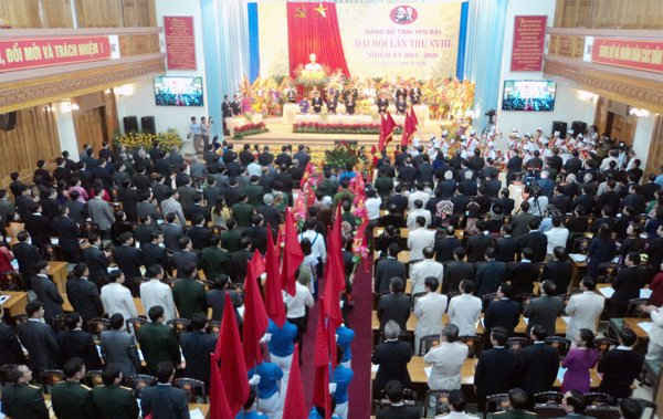 Toàn cảnh Đại hội Đảng bộ Tỉnh Yên Bái lần thứ  XVII