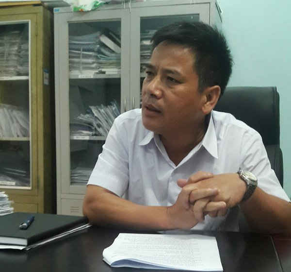 Chủ tịch UBND xã Mai Pha, ông Phan Thanh Lương