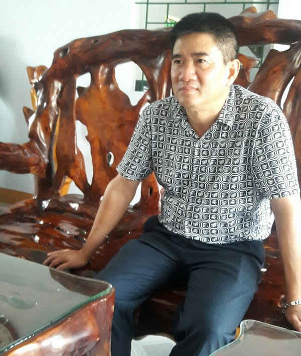 Ông Vũ Đình Hồng, giám đốc doanh nghiệp Hà Sơn
