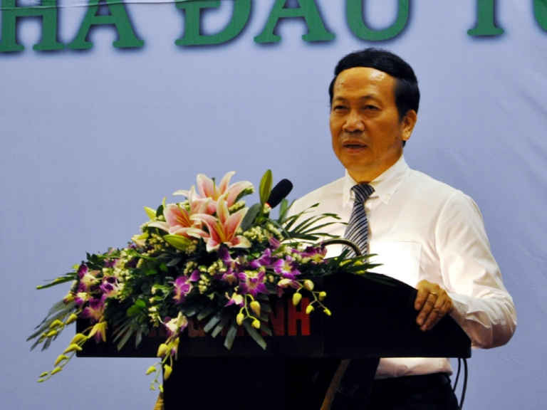 Ông Nguyễn Văn Thành phát biểu tại Hội nghị
