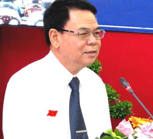 Ông Võ Thành Hạo - Bí thư Tỉnh ủy Bến Tre nhiệm kỳ 2015-2020