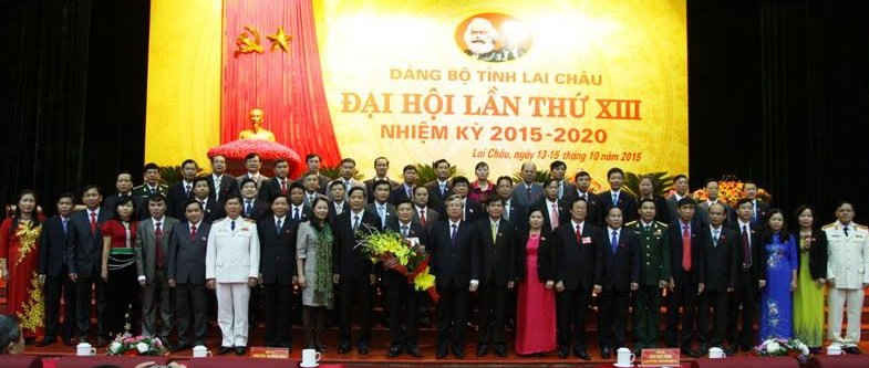 BCH Đảng bộ tỉnh Lai Châu nhiệm kỳ 2015-2020