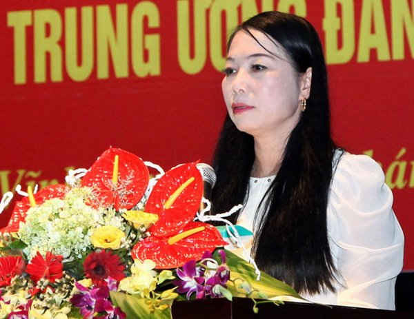 Bà Hoàng Thị Thúy Lan tái đắc cử Bí thư Tỉnh ủy Vĩnh Phúc nhiệm kỳ 2015-2020