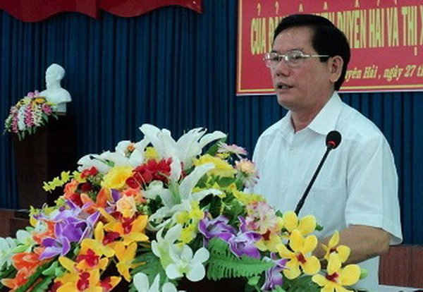 Ông Trần Trí Dũng tái đắc cử Bí thư Tỉnh ủy Trà Vinh nhiệm kỳ 2015-2020