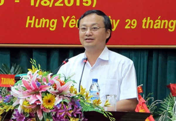 Ông Đỗ Tiến Sỹ - Bí thư Tỉnh ủy Hưng Yên nhiệm kỳ 2015-2020