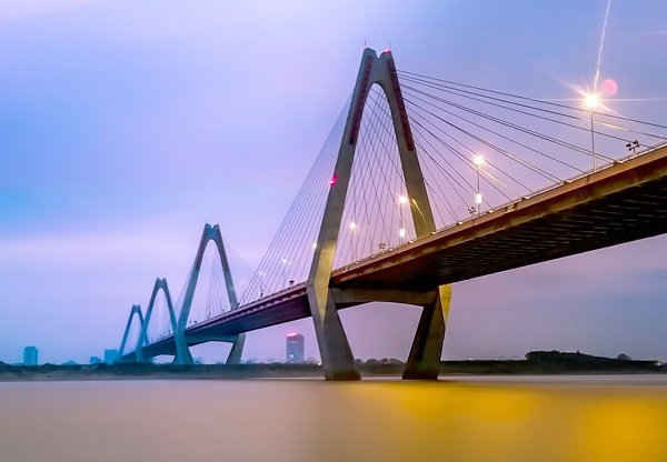 Cầu Nhật Tân - Hà Nội, công trình sử dụng nguồn vốn ODA