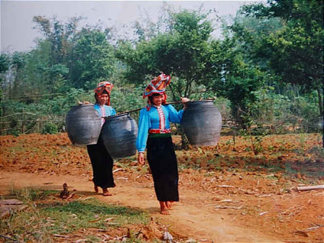 Làng nghề gốm Mường Chanh, huyện Mai Sơn, tỉnh Sơn La. (File Ảnh