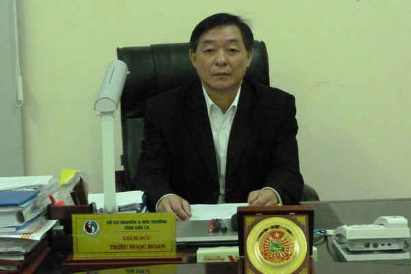 Ông Triệu Ngọc Hoan, Giám đốc Sở TN&MT tỉnh Sơn La.