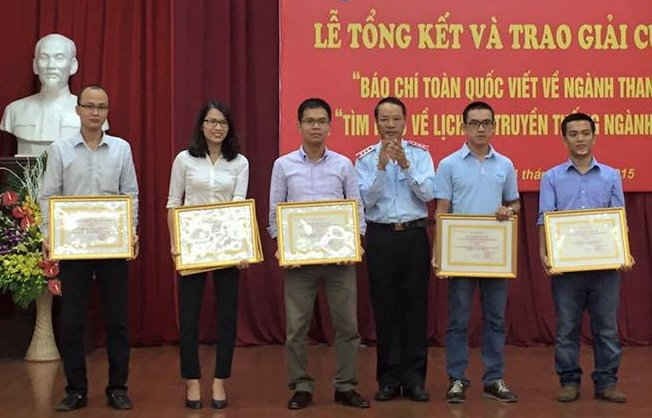 Phóng viên Báo TN&MT nhận Giải Báo chí viết  về ngành Thanh tra