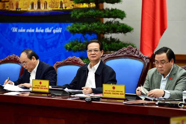 Tại phiên họp Chính phủ tháng 11/2015, Thủ tướng Nguyễn Tấn Dũng yêu cầu năm 2016 cần tiếp tục đà cải cách của năm 2015.