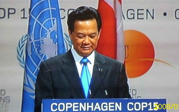 Thủ tướng Nguyễn Tấn Dũng phát biểu tại Hội nghị COP 15 tổ chức ở Đan Mạch