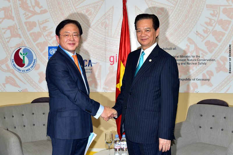 Thủ tướng Nguyễn Tấn Dũng tiếp Chủ tịch Cơ quan hợp tác quốc tế Hàn Quốc (KOICA)