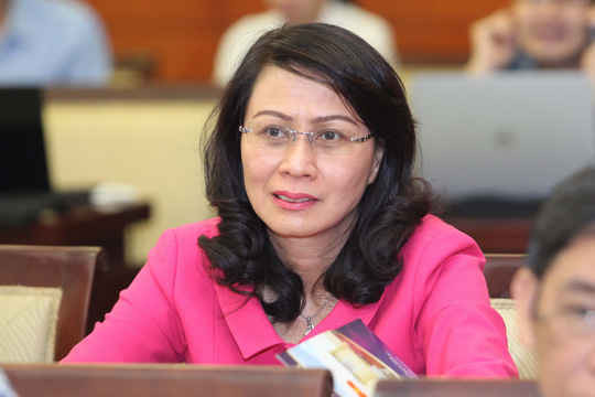 Bà Nguyễn Thị Thu - tân Phó Chủ tịch UBND TPHCM 