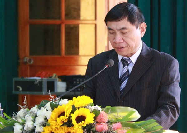 Ông Trần Quốc Cường – Phó Trưởng Ban Chỉ đạo Tây Nguyên phát biểu tại hội nghị