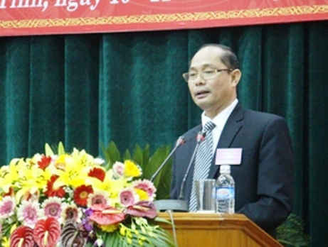 Ông Võ Tá ĐInh- Giám đốc Sở TN&MT Hà Tĩnh