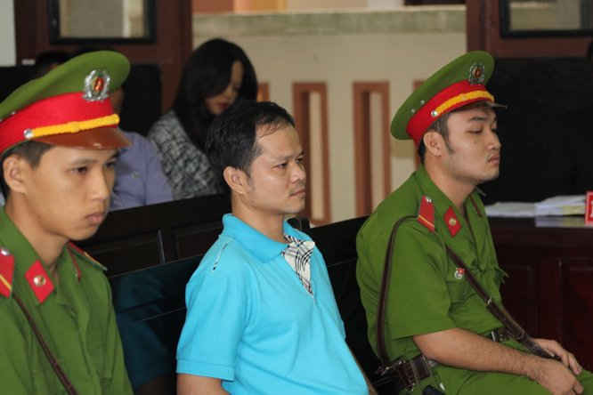 Bị cáo Võ Văn Minh tại phiên tòa