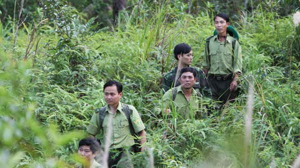 Lực lượng kiểm lâm Khu BTTN Tà Đùng tích cực tuần tra quản lý bảo vệ rừng