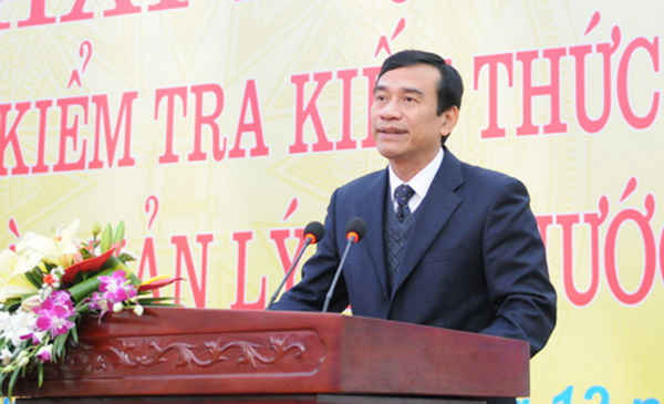 Ông Đặng Trọng Thăng - tân Chủ tịch HĐND tỉnh Thái Bình 