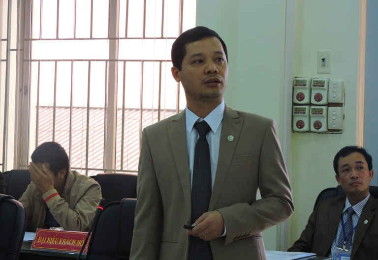 Phó trưởng khoa Tài nguyên & Môi trường, ĐH Nông lâm Bắc Giang báo cáo kết quả 20 năm đào tạo ngành Quản lý đất đai